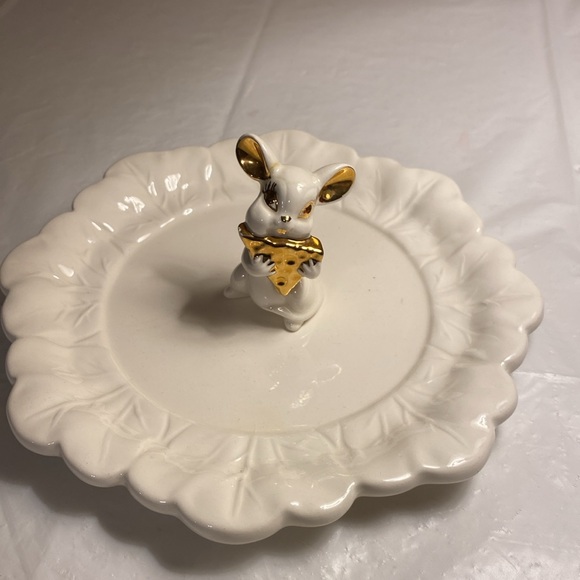 Vintage Holland Mold Ceramic Cheese Plate - Picture 4 of 10